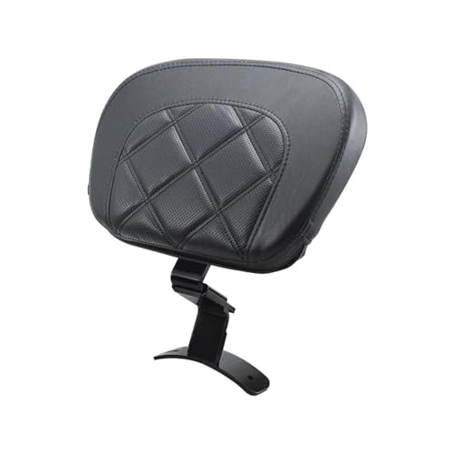 Coussin de dossier conducteur moto en cuir premium pour Touring 2009-2023