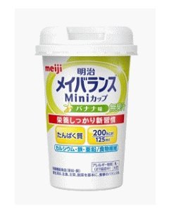 Amazon | 明治 メイバランスミニカップ（Mini） バナナ味 125mlx24個組