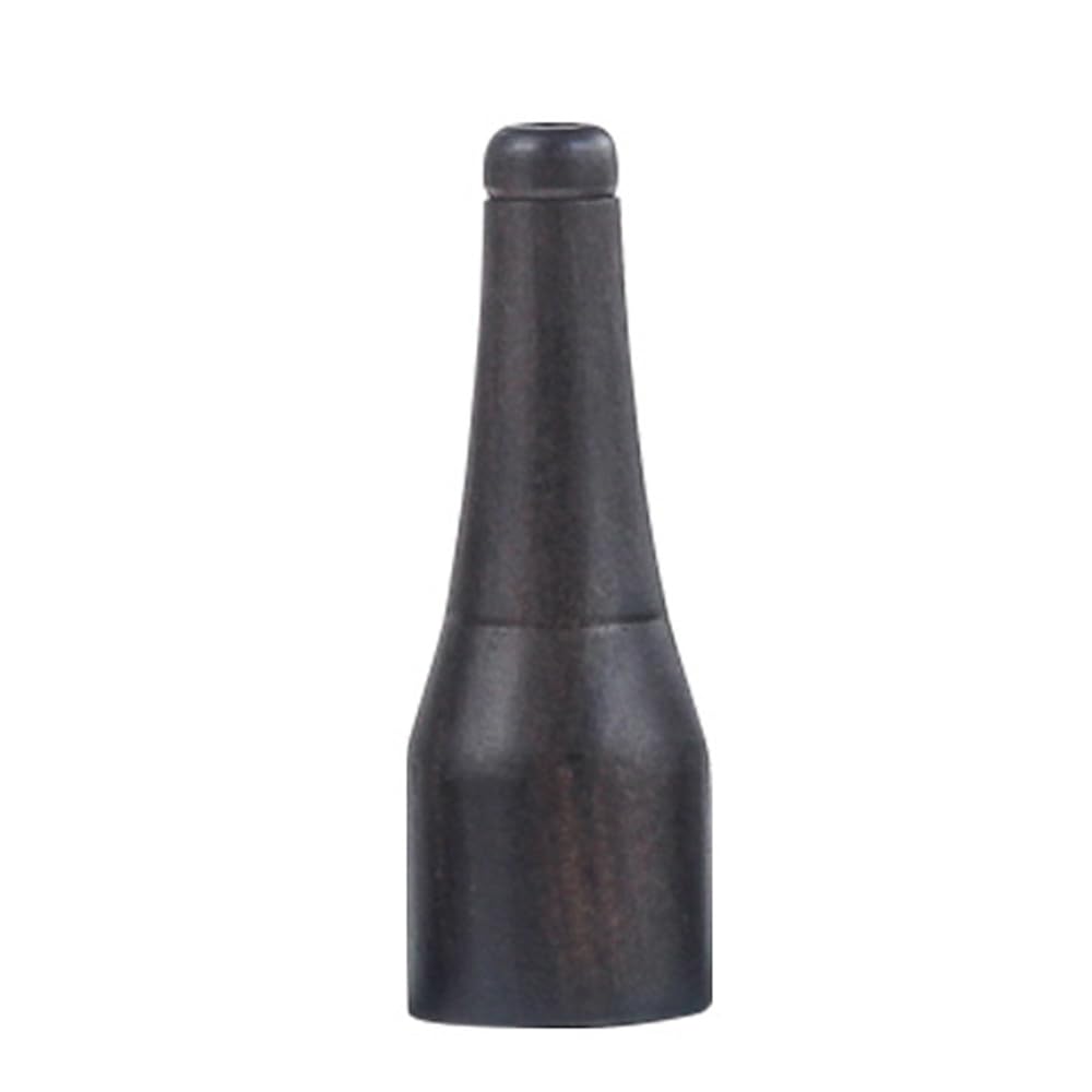 Tingyilan Sandalwood Cigar Holder Mouthpiece, Portable Short Cigar Filter Holder, Wooden Straight Tobacco Pipe Stem Replacement Pipe Mouthpiece,22mm