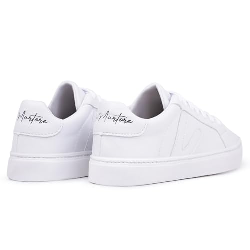 Tenis Sapatenis Unissex Modelo Street Lila Martore Branco (Branco, BR, Adulto, Numérico, 41)