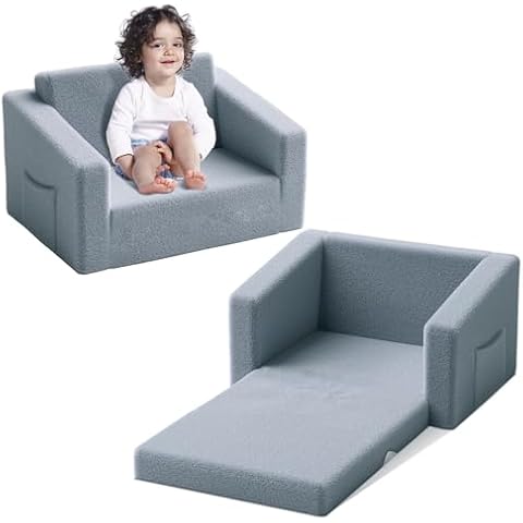 UPGOGO Kids Couch with Storage Cover