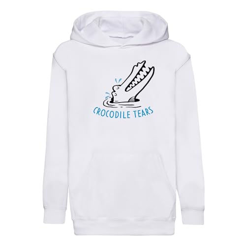 Sweat à capuche enfant Larmes de Crocodile vêtement original coton