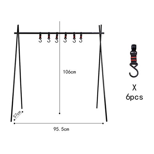 BESPORTBLE Fogueira para Cozinhar Suporte Churrasqueira para Fogueira Equipamento para Cozinhar Piqu