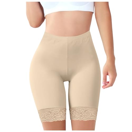 Sous-vêtements confortables d'entraînement leggings courts taille haute