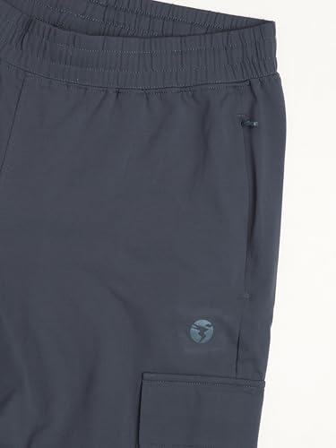 Image of Women's Polyester Regular Fit 4 Pocket Solid Cargo with SPF50+, 2 Way Stretch, UV Protection for Activewear, Regular Use