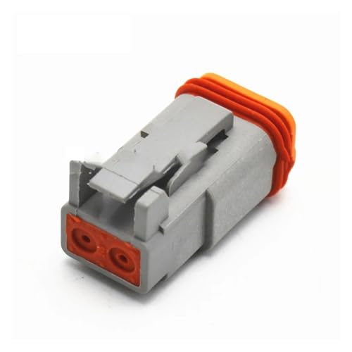 Conectores Deutsch DT de 2 pines impermeables DT04-2P blindados contra agua y vibraciones