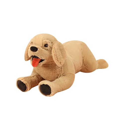 AURWEL Doudou pour chien XXL 70 cm - Jouet doux et labrador - Grand chien en peluche pour décoration de chambre d'enfant - Facile à nettoyer - Pour la...
