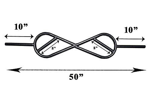 Image of Protoner Infinity shape bicep and tricep bar for perfect biceps and triceps workout