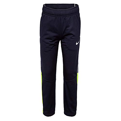 Nike Kids Boy's Color-Block Track Pants (Little Kids) Black 4 Little Kids