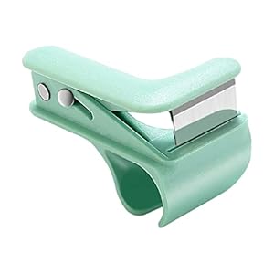 Duimsnijder, Handige Tuinstengelsnijder, Mini-oogstsnoeischaren, Siliconen Greep Vingerplant Fruitplukgereedschap, Tuinfrees Met Roestvrije Messen, Fruitscheidingssnijder Voor Tuinieren Keuken