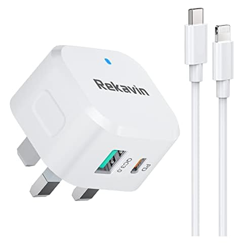 USB C Plug,Fast Charger Plug and Cable for iPhone USB C to Lightning Lead with Plug 20W Charging for iPhone 14/14 Pro/13/13 Pro/13 Pro Max/12/12 Pro/11 Pro/10/X,Type C Power Charge Adapter and Wire Cover
