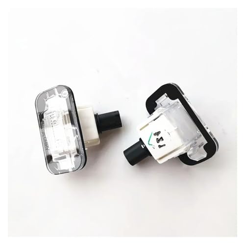 Luz de matrícula trasera para coche compatible con MG Pilot ZS 4