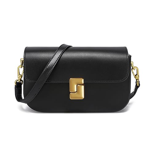 imeetu Soft Leather Crossbody Bag for Women, Top Handle Shoulder Bag Removable Shoulder Straps