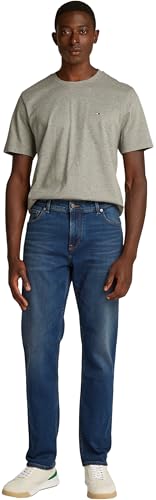 Tommy Hilfiger Herren Jeans Hose Denton Tucson Indigo Straight Fit, Blau (Tuscon Indigo), 28W/32L – Ansicht 6