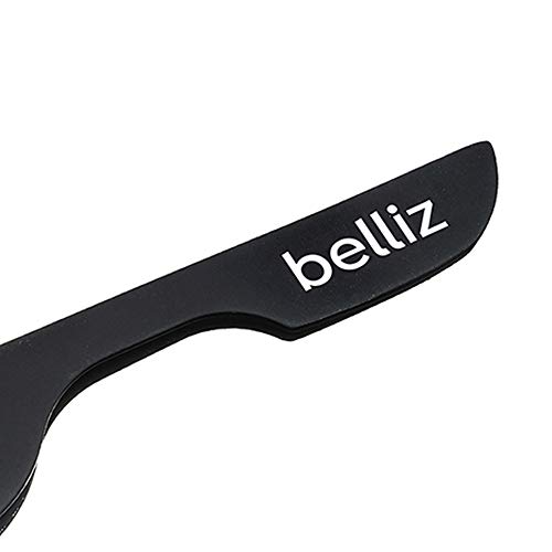 Pinça para Cílios, Belliz, Preto, Belliz, Preto
