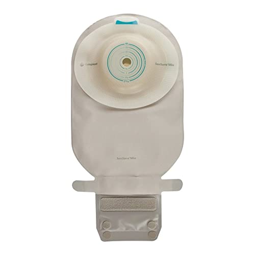 COLOPLAST SenSura Mio Soft Convex One-Piece Drainable Pouch (16715), EasiClose Wide Outlet, Transparent, Stomas Up to 1 5/16" (33mm), with Filter, (Box of 10)