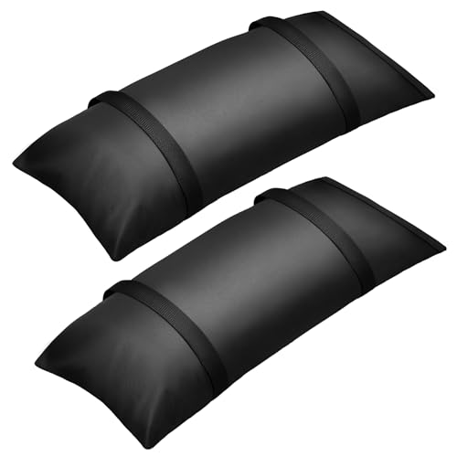 Evekea 2 Packs Umbrella Base Weights Sandbags Outdoor Sand Bags for Weight Weatherproof Heavy Duty Weight Sandbag for Garden Furniture Umbrella Stand Cantilevers Poolside Accessories