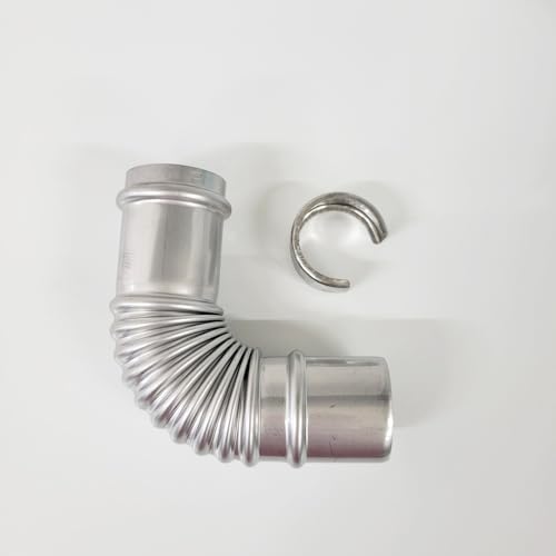 トヨトミ FFストーブ用 排気用L形継ぎ手 H-L-40 (排気筒径Φ40内径・Φ41外形) (商品コード:11180473) 純正部品