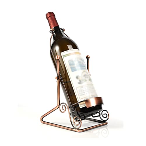 Soporte para botellas de vino de hierro forjado 3L miniatura 4