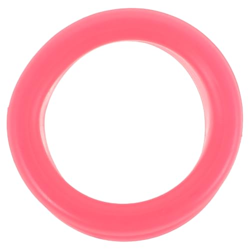 Genérico Anillo Protector de Silicona Antideslizante para Tijeras de Peluquería Funda para Dedo Tamaño Único Color Rosa Accesorio Cómodo para Salones y Barberías