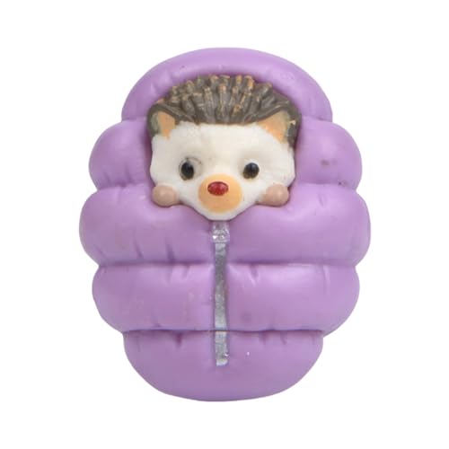 Jouet Hérisson Miniature Dessin Animé dans Couchage Figurine Sculpture Animale pour Chambre Bébé Décoration Bureau Jouet Hérisson Miniature Dessin Animé dans Couchage Figurine Sculpture Animale pour Chambre Bébé Décoration Bureau