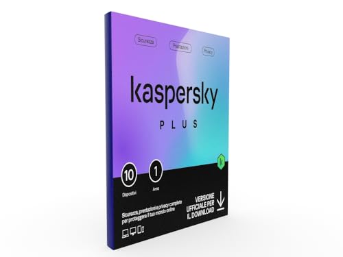 nextradeitalia Kasperski Plus 2025 PC/Mac/Android/iOS  1 año  10 dispositivos