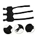 Parliky Archery Arm Guard Adjustable Forearm Protector Sleeve Comfortable Pu Material for Outdoor Sports for Hunting Archery Wear-Resistant and Design Suitable for All Skill Levels