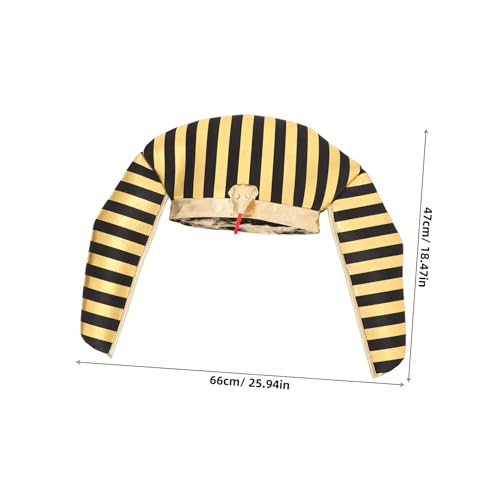 Costume Égyptien Complet Ajustable Évite la Surchauffe en Soirée