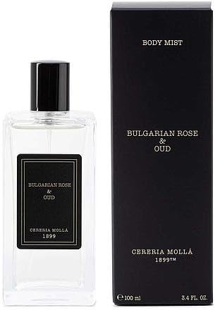 Cerería Mollá Spray Bulgarian Rose & Oud 100 ml | Ambientador en Bruma | Fragancia Floral y Amaderada, Sofisticación Duradera