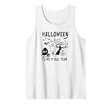 Photo Gallery trendy halloween vintage live it all year canotta Photo Gallery trendy halloween vintage live it all year canotta