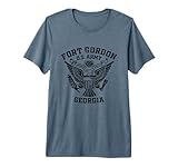 Fort Gordon US Military Base Georgia GA Ft Gordon Vintage Premium Tri-blend T-Shirt