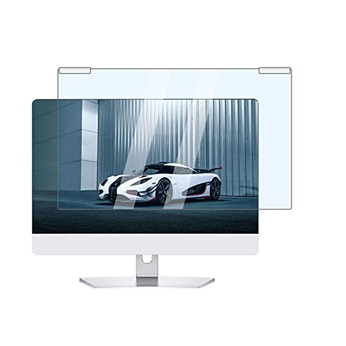 DANYCU Protector de Pantalla para computadora de Escritorio para monitores 17/18,5 Pulgadas, Panel Protector extraíble Colgante, Filtro de Bloqueo de luz Azul para protección Ocular,18.5"440×261mm Cover