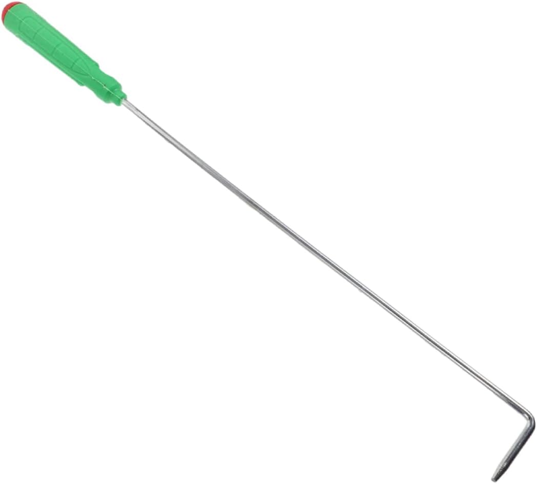 Cabilock Extra Extended Metal Fire Pit Poker Tool for Campfire Use