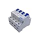 LMKQPXG DZ47-63 1P Mini Circuit Breaker 1A-63A Household Din Rail Mounting Cutout Miniature Air Switch MCB(Odinary,20A)