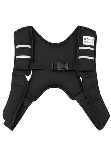 Weighted Vest for Women & Men ¨C Adjustable Workout Weight Vest with Reflective Straps, Secure Buckle, Balanced Design ¨C Ideal for Running, Cardio, CrossFit, Bodyweight Training