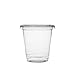 Produktbild Plastikbecher mit Deckel, 100 Stück (225 ml)