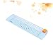 CAXUSD Plastic Paper Cutter A4 Manual Sliding Linear Blue Photo Cutting Scratch Prevention