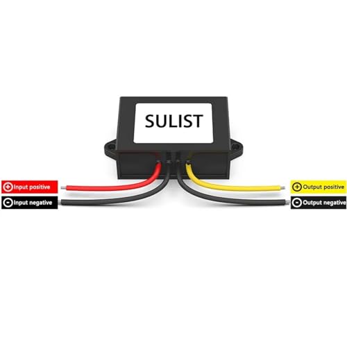Régulateur de tension DC-DC module buck-boost haute efficacité 10-36V vers 15V 3A étanche - 6
