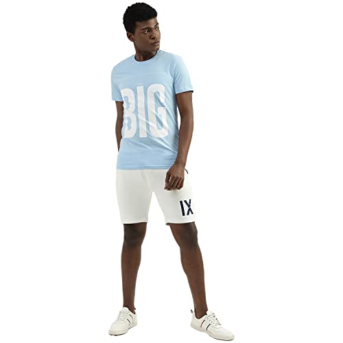 Image of UNITED COLORS OF BENETTON Men's Cotton Printed Regular Fit T-Shirt