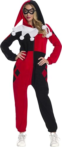 Rubies Costume Co. Inc Harley Quinn Women's Onesie Medium