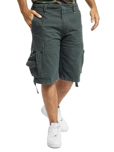 Brandit M??czy?ni Vintage Basic Spodenki, Antracytowy, XXL