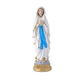 [Material] Dieses Madonnen- und Jesus-Ornament besteht aus Harzmaterial, einem sehr feinen handgefertigten Produkt, und eignet sich sehr gut, um überall im Haus als Ornament platziert zu werden.