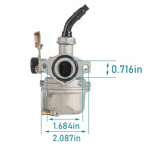 Image of Silscvtt Carburetor Carb Replacement for CanAm DS70 DS90 DS 70 90 Replacement for Mini DS70 DS90 DS90X Four Wheeler
