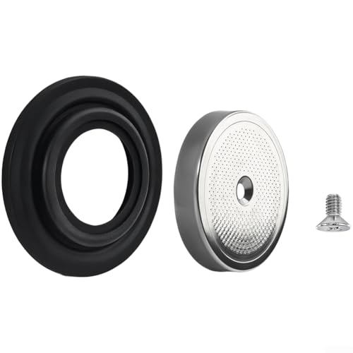 Kit de joint de tête d'infusion de rechange pour ECO310 ECO155 ECO221 et autres modèles de machines à café compatibles (filtre + anneau en silicone)
