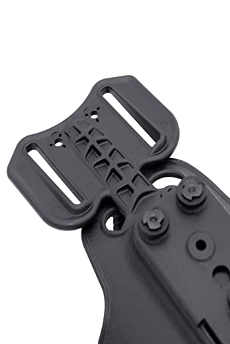 Safariland Drop Flex Adapter With Single Strap Leg Shroud For Gun Holsters, Assembly Polymer #TOP5