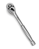 JERIUM 3/8 Inch Drive Ratchet Wrench - 90 Tooth Socket Wrench with Quick Release - Smooth and Fully...