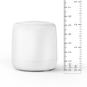 White Noise Machine | Paussion Long-Lasting Fast Charging Portable Travel Mini Sound Machine with 25 Soothing Sounds for Adults, Kids, and Babies | Auto Timer, Travel, Sleep, Baby, Fan – White