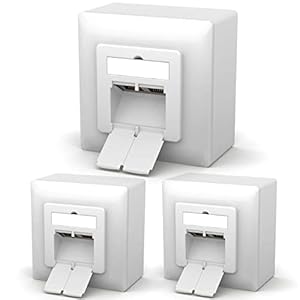 HB-Digital 3x CAT 6a Puszka Sieciowa