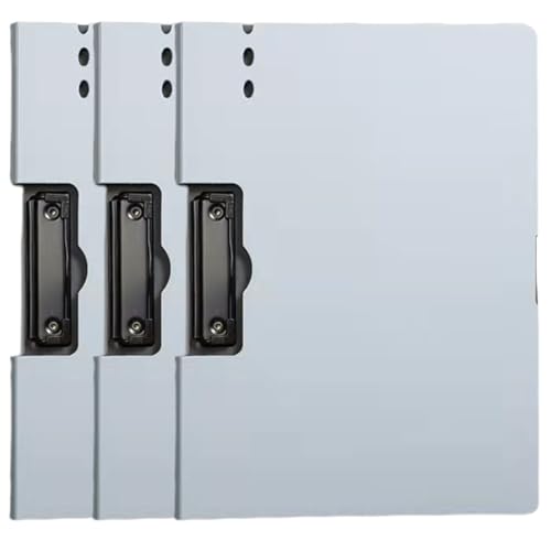 Carpeta de portapapeles de oficina con clips dobles para el control de archivos