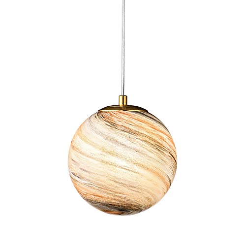Suspension boule de verre et laiton chic MI-NI Planet G9